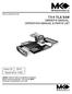 TX-4 TILE SAW OWNER S MANUAL, OPERATION MANUAL & PARTS LIST