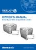 OWNER S MANUAL. EXQ / EZQ / EXS Evaporative Coolers. Original English Instructions. (English)