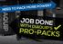 NEED TO PACK MORE POWER? JOB DONE WITH DIAQUIP S PRO-PACKS