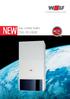 The competent brand for energy saving systems NEW. Gas-combi boiler CGG-1K-24/28