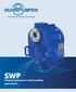 swp Self-priming pump for solids handling applications