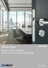 White Paper. Effective and Energy Efficient Access Control in Commercial Buildings. The global leader in door opening solutions