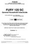 FURY 120 SC General Household Insecticide