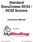 Standard DocuCrease DC35 / DC55 Scorers