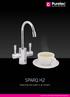 SPARQ H2. Steaming hot water in an instant. Instant Hot and Ambient Filtered Water Appliance