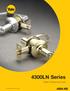 4300LN Series Grade 2 Tubular Lever Locks. An ASSA ABLOY Group brand