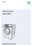 V-ZUG Ltd. Washing machine. Adora SLQ. Operating instructions