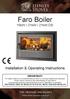 Faro Boiler 16kW / 21kW / 21kW DS