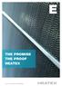 THE PROMISE THE PROOF HEATEX AIR-TO-AIR HEAT EXCHANGERS