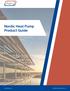 Nordic Heat Pump Product Guide