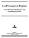 Land Management Program Erosion Control Techniques and Permitting Processes