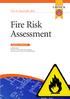 Fire Risk Assessment. Do-it-Yourself ekit. Guidance Manual