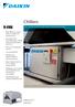 Chillers EWAQ-E-/F- EWYQ-F- Air cooled multi-scroll chillers and heat pumps