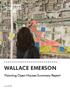 WALLACE EMERSON. Visioning Open Houses Summary Report