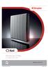 Introducing Q-Rad. The intelligent electric heater. dimplex.co.uk/q-rad
