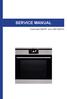 SERVICE MANUAL. Kleenmaid SMART oven OMFHS6010