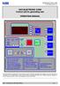 X803 ELECTRONIC CARD Control unit for generating sets OPERATING MANUAL