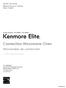 Kenmore Elite. Convection Microwave Oven. Microondas de convección. Use & Care Guide Manual de Uso y Cuidado English / Español