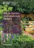 MA in Garden and Landscape History