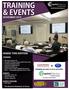 TRAINING & EVENTS NOVEMBER 2018 INSIDE THIS EDITION: TRAINING. EVENTS Wattstopper Counter Days Sylvania Counter Days Christmas Counter Day