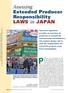 Production and consumption of massmanufactured. Assessing Extended Producer Responsibility LAWS in JAPAN