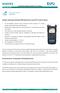 The Definitive Handheld OTDR for FTTx Testing OTDR AXS Compact, lightweight handheld OTDR optimized for access/fttx network testing