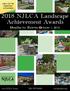 2018 NJLCA Landscape Achievement Awards