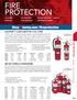 FIRE PROTECTION. /fireprotection FIRE PROTECTION EDARLEY.COM/FIREPROTECTION HALOTRON I CLEAN AGENT FOR A, B & C FIRES