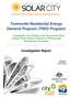 Townsville Residential Energy Demand Program (TRED Program)