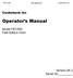 Operator s Manual. Cookshack, Inc. Model FEC500 Fast Eddy s Oven. Version 06.2 Serial No: