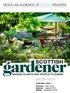 REACH AN AUDIENCE OF 200,000 READERS. gardener SCOTTISH MAKING PLANTS AND PEOPLE FLOURISH MEDIA PACK. Publication dates: