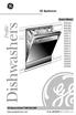 Dishwashers. GE Appliances. Owner s Manual