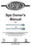DIRECTORY A BRIEF HISTORY OF SPAS...PAGE 2 SAFETY INSTRUCTIONS...PAGE 2-4 INSTALLATION GUIDELINES...PAGE 5 ELECTRICAL (GENERAL INFORMATION)...