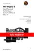 MV Hydro 9 Diesel Powered Water Heater Instruction Manual Ed. 2.00