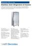 Stainless steel refrigerators & freezers