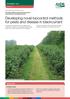 Developing novel biocontrol methods for pests and disease in blackcurrant
