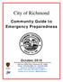 City of Richmond. Community Guide to Emergency Preparedness