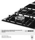 This cooktop is for use with Natural Gas and Universal LPG Leave this instructions with the owner PCD345DA