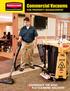 Commercial Vacuums for property management
