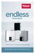 HEATING SOLUTIONS. endless. innovation THE SIMPLICITY OF EASY INSTALLATION BOILER POCKET GUIDE FOR TRADE PROFESSIONALS