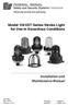 Installation and Maintenance Manual. Model 154XST Series Strobe Light for Use in Hazardous Conditions. français...page 21 español...