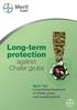Long-term protection. against Chafer grubs. Merit Turf Long lasting treatment of Chafer grubs and Leatherjackets