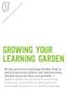 Growing Your learning garden