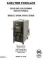 SHELTER FURNACE WOOD AND COAL BURNING INDOOR FURNACE MODELS: SF2626, SF2631, SF2639