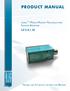 PRODUCT MANUAL. Lynx Mold Mount Piezoelectric LP/LX1 M. Training and Technology for Injection Molding