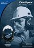 REVOLUTIONARY RESPIRATORY PROTECTION CLEANSPACE2 NIOSH APPROVED TC-21C