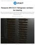 Panasonic NR B 53 V1 Refrigerator ventilator / fan cleaning