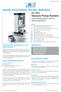 Vacuum Pump System, the New Generation SC 950 Vacuum Pump System with wireless remote Control, speed regulated
