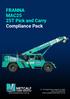 FRANNA MAC25 25T Pick and Carry Compliance Pack