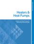 Heaters & Heat Pumps. Heaters and Heat Pumps. Heaters and Heat Pumps for Swimming Pools and Spas